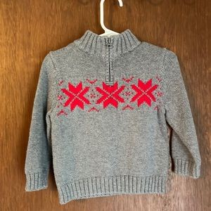 OshKosh 24 Months grey sweater